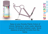 RAL4009-Pastel violet-400ml Bicycle Paint Frame Code