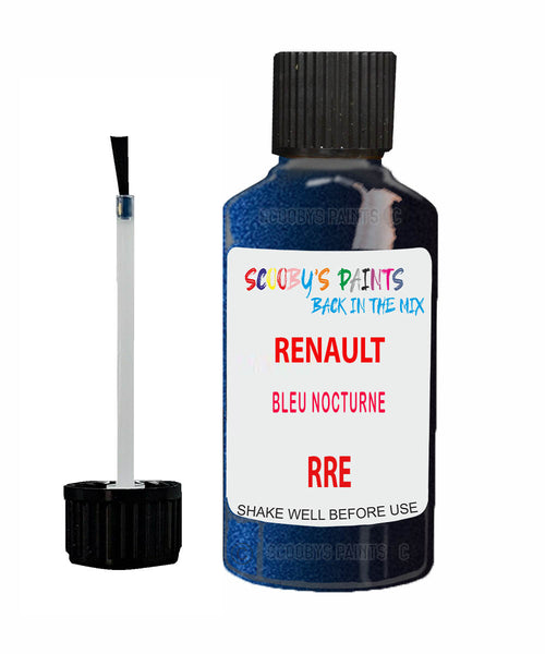 Paint For RENAULT Kadjar BLEU NOCTURNE Blue RRE Touch Up Scratch Stone Chip Kit