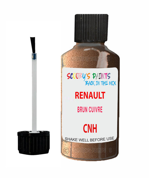 Paint For RENAULT Traffic BRUN CUIVRE Brown/Beige/Gold CNH Touch Up Scratch Stone Chip Kit