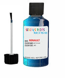 renault clio arctic blue code j41 touch up paint 2003 2009 Scratch Stone Chip Repair