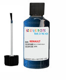 renault kadjar bleu cosmos blue code rpr touch up paint 2013 2019 Scratch Stone Chip Repair