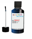 renault kangoo dusk blue code 472 touch up paint 1992 2013 Scratch Stone Chip Repair