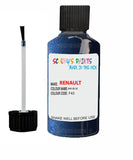 renault clio ink blue code f43 touch up paint 2001 2010 Scratch Stone Chip Repair