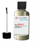 renault modus jaune citrine gold code ene touch up paint 2008 2010 Scratch Stone Chip Repair