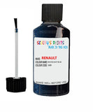 renault megane moonlight blue code i49 touch up paint 2003 2019 Scratch Stone Chip Repair