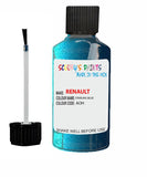 renault sandero starling blue code aoh touch up paint 2009 2010 Scratch Stone Chip Repair