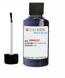 renault megane violet de bayeux blue code 718 touch up paint 1993 1999 Scratch Stone Chip Repair