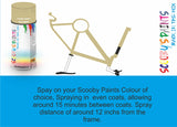 Ral1000-Green beige-400ml Bicycle Paint Frame Code