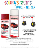 renault koleos rouge oriental red nxd aerosol spray paint and lacquer 2011 2016