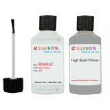 renault clio glacier white code 369 touch up paint 1990 2020 Primer undercoat anti rust protection