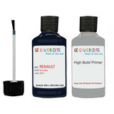 renault laguna navy blue code d42 touch up paint 2000 2014 Primer undercoat anti rust protection