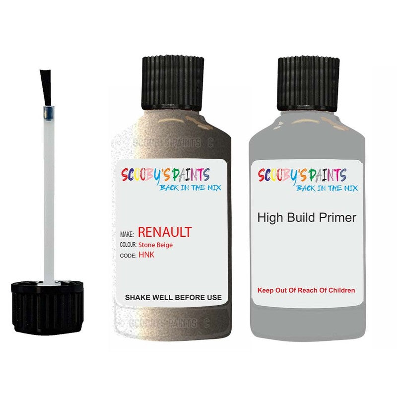 Paint For Renault Megane Stone Beige Code Hnk Car Touch Up