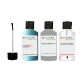 renault clio bleu celadon blue code rqt Scratch score repair paint 2017 2019