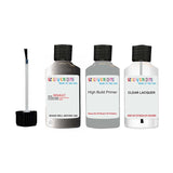 renault captur oyster grey silver code kng Scratch score repair paint 2007 2019