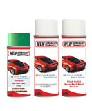 renault clio vert alien green dnr aerosol spray paint and lacquer 2009 2013 With primer anti rust undercoat protection