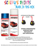 vauxhall mokka boracay blue aerosol spray car paint clear lacquer gqm 895t