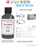 Paint For Fiat/Lancia 500 Sting Gray Code Pdn Car Touch Up Paint