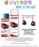 suzuki splash sparkling blue zdq car aerosol spray paint with lacquer 2012 2014