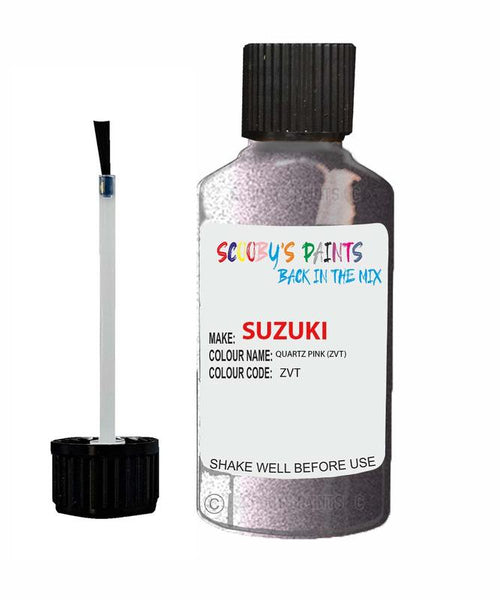 suzuki solio quartz pink code zvt touch up paint 2015 2017 Scratch Stone Chip Repair 