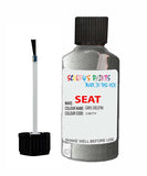Paint For SEAT Toldeo GRIS DELFIN Touch Up Paint Scratch Stone Chip Repair Colour Code LW7Y