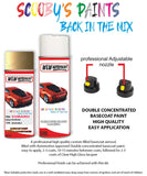 subaru impreza gold bu0483 car aerosol spray paint with lacquer 1998 2008