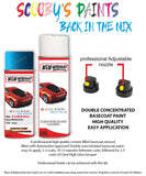 subaru impreza medium blue taq car aerosol spray paint with lacquer 2020 2020