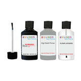 subaru legacy obsidian black code 38f car touch up paint Primer undercoat anti rust protection