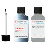 subaru legacy sky blue code location sticker e7f car touch up paint