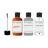 suzuki ignis flame orange code zwd touch up paint 2016 2017 Primer undercoat anti rust protection