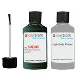 suzuki vitara british green code location sticker z1d touch up paint 1997 1999