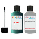 suzuki vitara envision green code location sticker y34 touch up paint 1996 1999