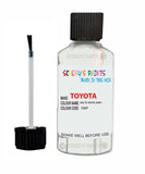 toyota verso arctic white code ewp touch up paint 2013 2019 Scratch Stone Chip Repair