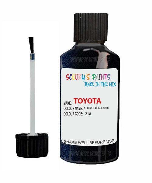 toyota corolla sport attitude black code 218 touch up paint 2011 2020 Scratch Stone Chip Repair 