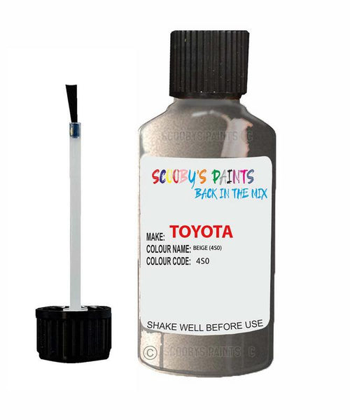 toyota avensis beige code 4s0 touch up paint 2004 2008 Scratch Stone Chip Repair 