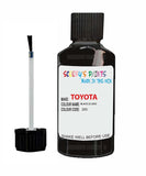 toyota mr2 black 2 code 205 touch up paint 1996 1998 Scratch Stone Chip Repair