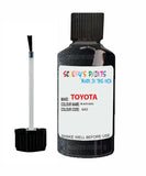 toyota supra black code 6a5 touch up paint 1990 1992 Scratch Stone Chip Repair