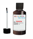toyota camry black walnut code 3p5 touch up paint 2001 2005 Scratch Stone Chip Repair