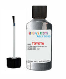 toyota mr2 blue grey mist code 187 touch up paint 1990 1995 Scratch Stone Chip Repair