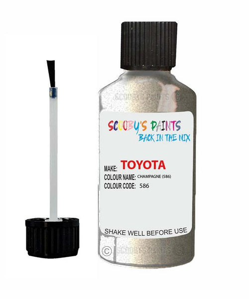 toyota camry champagne code 586 touch up paint 2000 2018 Scratch Stone Chip Repair 