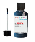 toyota corolla dark blue code 8l2 touch up paint 1995 2002 Scratch Stone Chip Repair