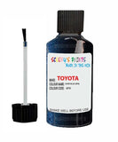 toyota yaris dark blue code 8p8 touch up paint 2000 2020 Scratch Stone Chip Repair