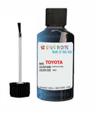 toyota land cruiser dark blue code 8r4 touch up paint 2002 2005 Scratch Stone Chip Repair