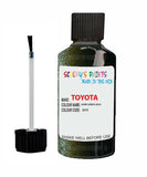 toyota camry dark green code 6v4 touch up paint 2008 2016 Scratch Stone Chip Repair