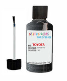 toyota avensis dark grey code 100 touch up paint 2001 2008 Scratch Stone Chip Repair