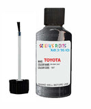 toyota avensis dk gray code 1b7 touch up paint 1998 2002 Scratch Stone Chip Repair