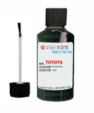 toyota supra dk green code 6l9 touch up paint 1990 1993 Scratch Stone Chip Repair