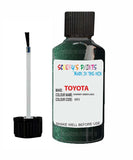 toyota camry fairway green code 6r3 touch up paint 1998 2001 Scratch Stone Chip Repair