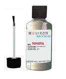 toyota avensis light green code 6t1 touch up paint 2003 2011 Scratch Stone Chip Repair