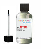 toyota camry lt green code 6h1 touch up paint 1990 1992 Scratch Stone Chip Repair