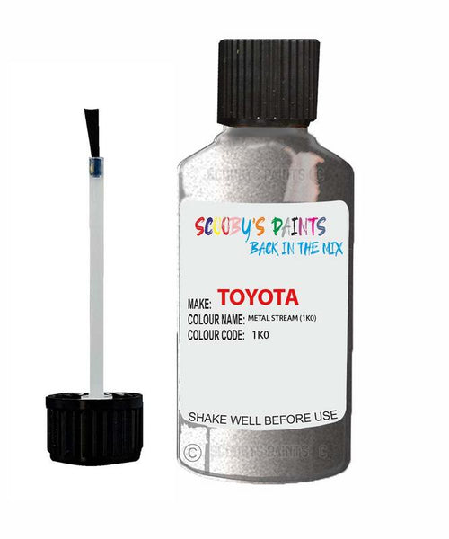 toyota corolla metal stream code 1k0 touch up paint 2017 2020 Scratch Stone Chip Repair 